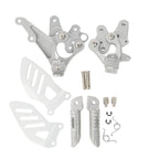 Rider Driver Footpeg Footrests Bracket for Suzuki GSXR600 GSXR750 (2011–2025)