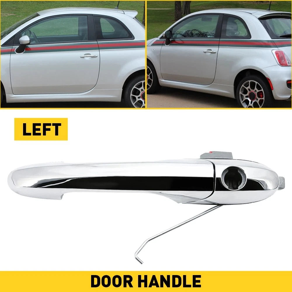 Chrome Front Outside Door Handle LH for Fiat EPY