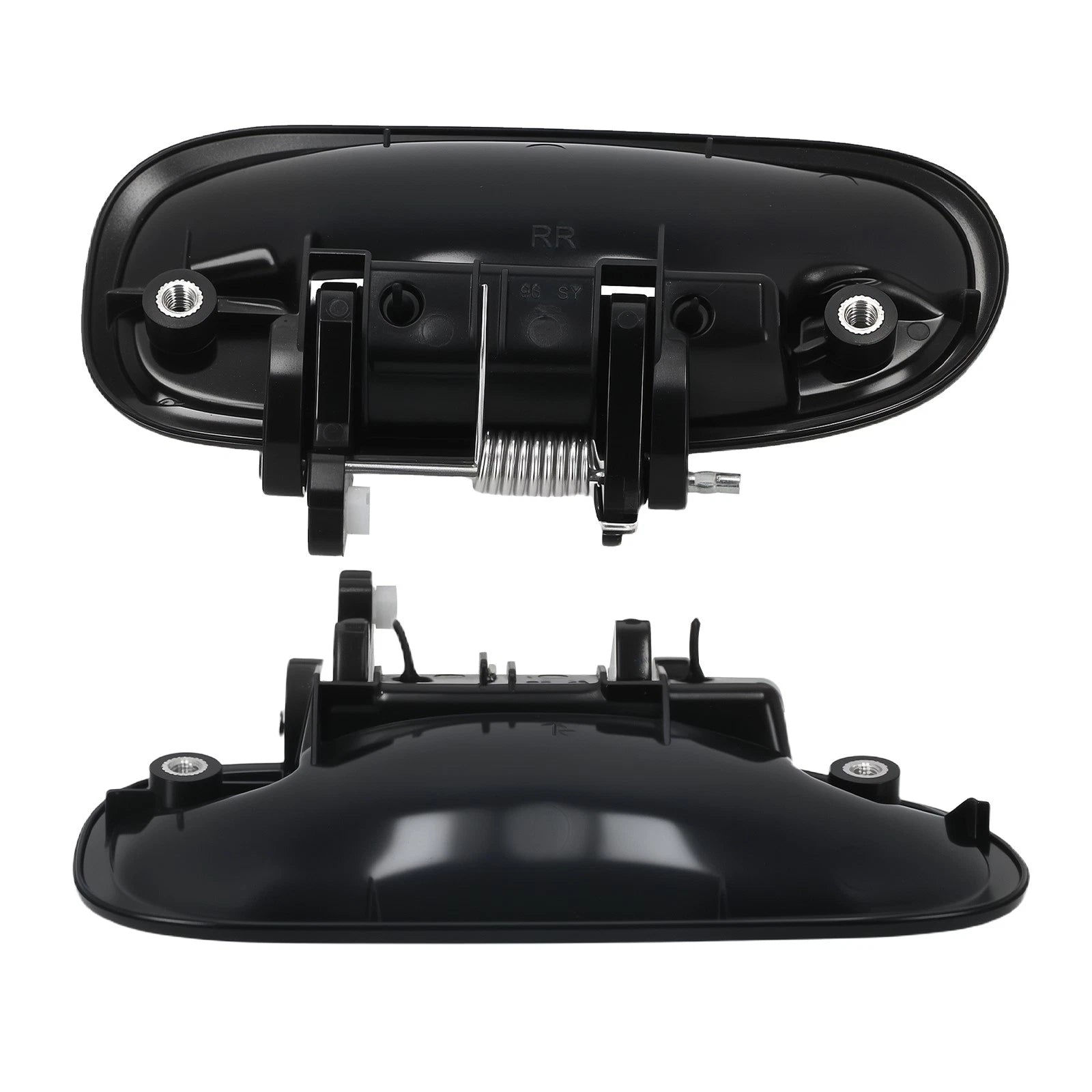 Exterior Rear Door Handle Set for Honda Civic (1996–2000) Black