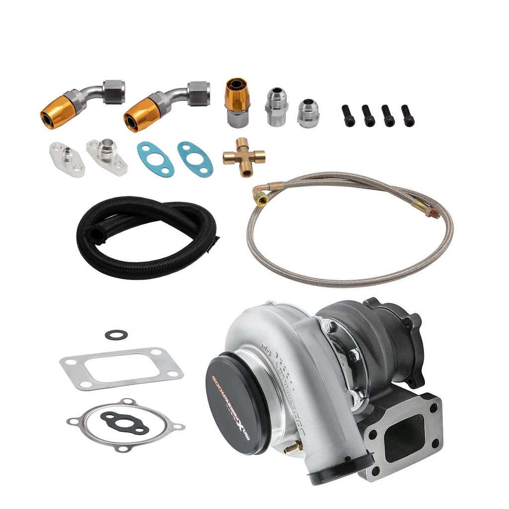 GT35 GT3582 T3 Turbocharger with Oil Line Kits for Universal Applications (2000–2023)