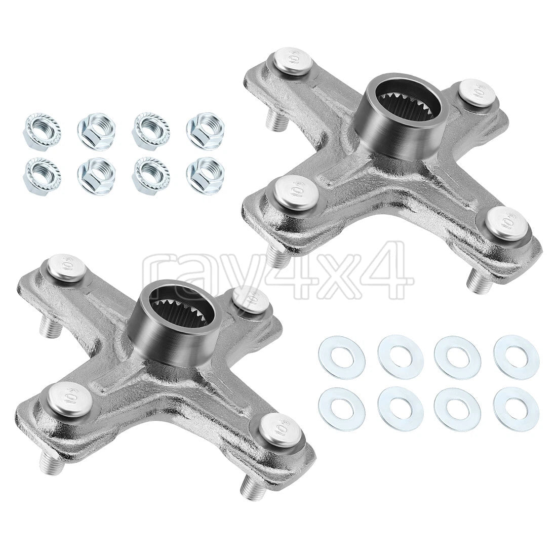 Pair Rear Axle Wheel Hub for Yamaha Raptor 250 350 660 700 (2001–2014) 1PE-F53K0-00-00