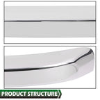 Front Hood Molding Trim for Chevy Silverado 2500HD 3500HD (2011–2014)