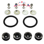 Quick Release Fasteners Kit for Bumper & Trunk Hatch (Fits Various Models)