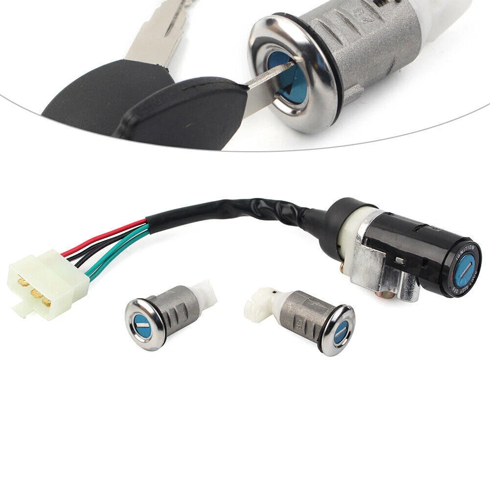 Set of 5-Wire Ignition Switch Lock for GY6 50cc Scooter (2000–2023)