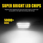 Front Bumper Reflector Side Marker Light Assembly for Chevy Cruze (2011–2015)