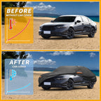 Waterproof Car Cover for Honda Accord Sedan (190T-PU, Black)