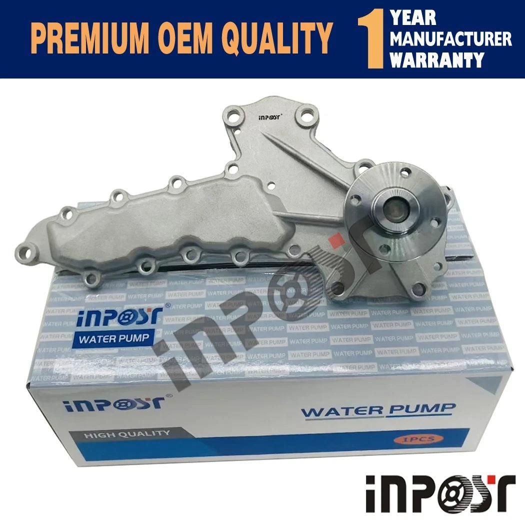 Water Pump for Kubota Tractor M4900, MX5000, M4030SU, M4700, M4800SU, M5400, M5700 (1990–2023)
