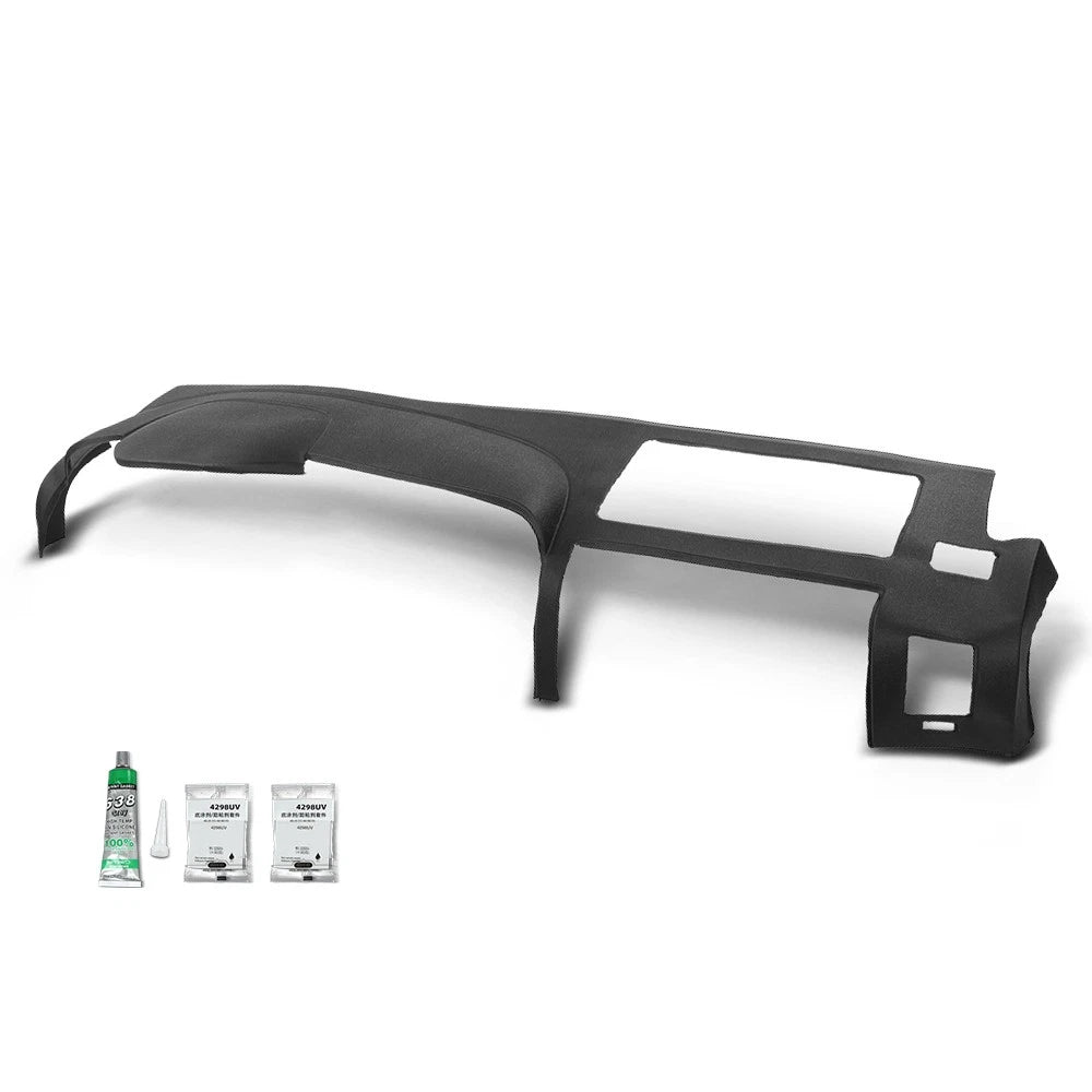 Dash Cover for Chevy Silverado GMC Sierra (2007–2013) Black TPE