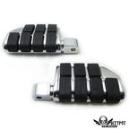 Chrome Dually Footpegs for Yamaha Road Star Warrior (2002–2009)
