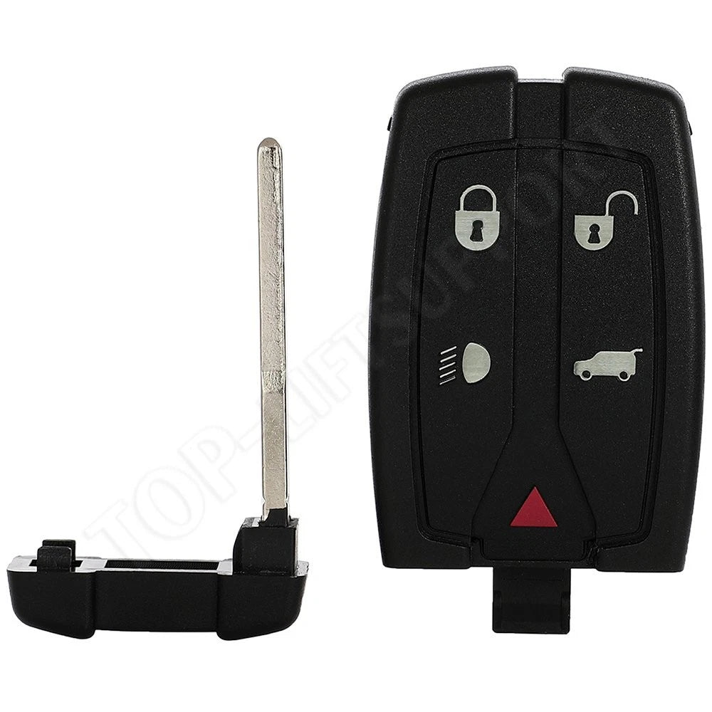 2X Key Fob Remote Shell Case for Land Rover LR2 (2008–2012) 5 Buttons