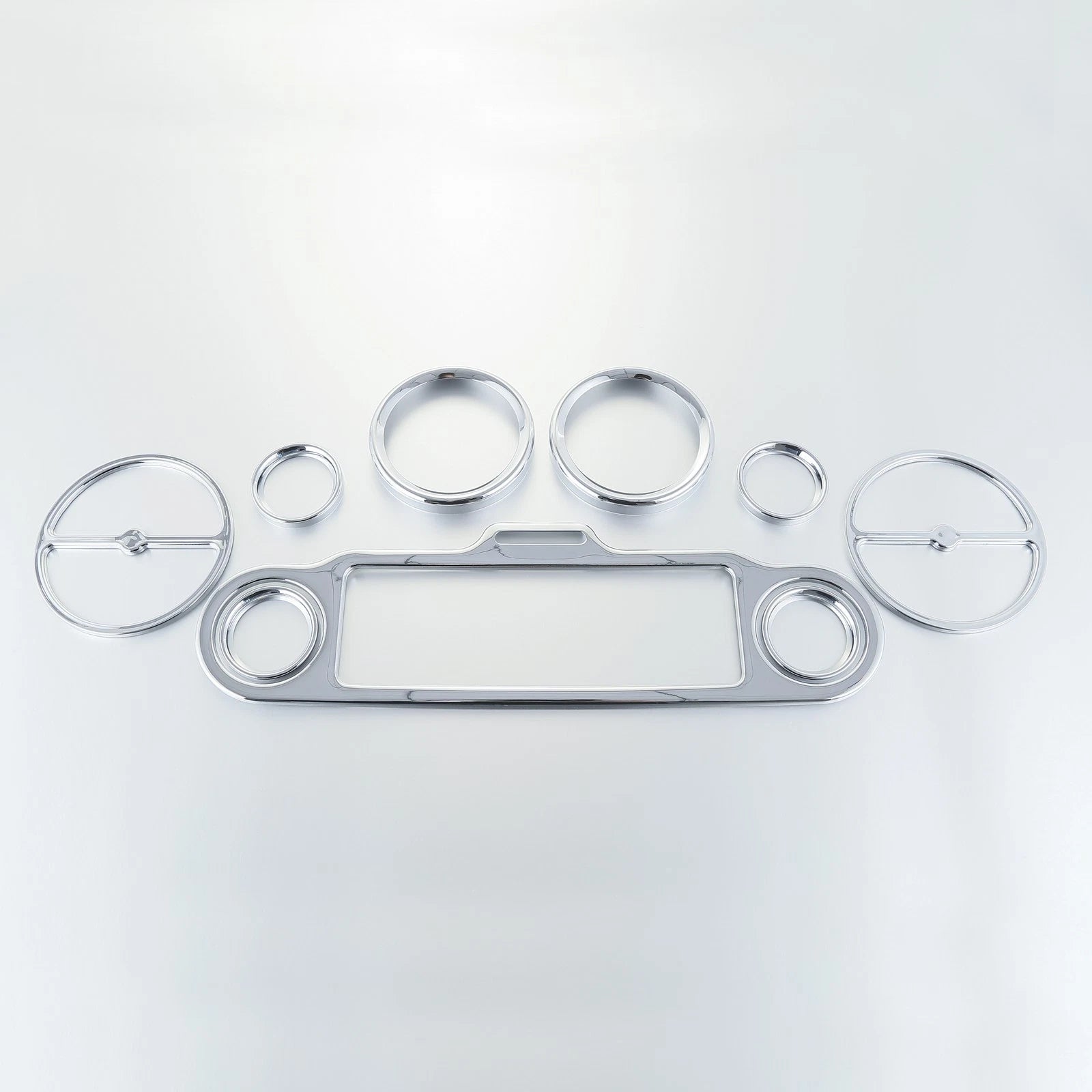 Chrome Inner Fairing Trims Kit for Harley Touring Electra Street Glide (1996–2013)