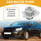 Water Pump for Chevrolet Aveo I4 1.6L DOHC 2009-2011 with Gasket