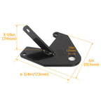 Ball Hitch for Honda 250 Recon TRX ATV (1997–2018) Powder Coated