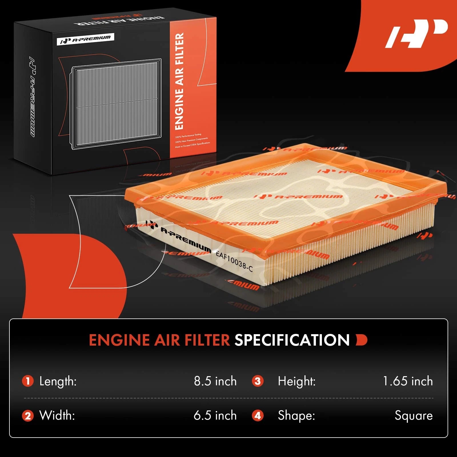 Engine Air Filter for Chevrolet Pickup (1999-2003)