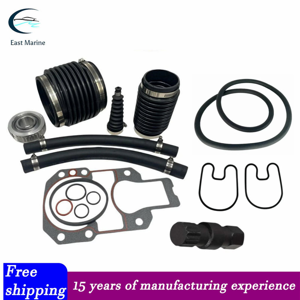 Transom Seal Bearing Bellows Seal Kit for Mercruiser Alpha One Gen I (1973–1990)