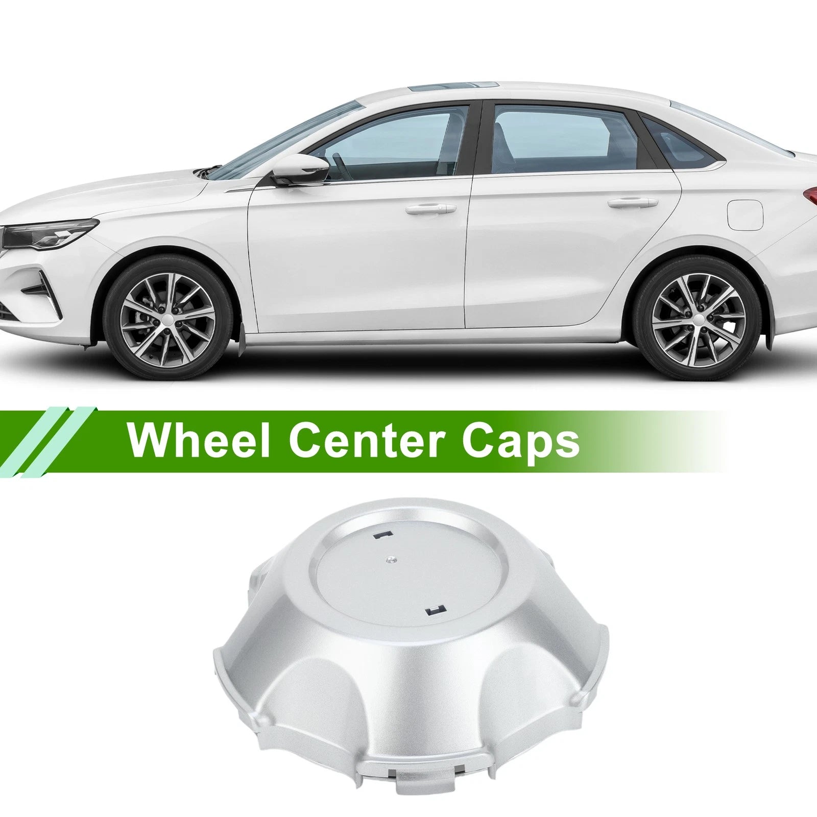 Wheel Center Caps No.4260360650 for Lexus LX470 (2005–2007) Silver Tone