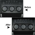 Carbon Fiber AC Switch Panel Trim for Subaru Forester (2013–2018)