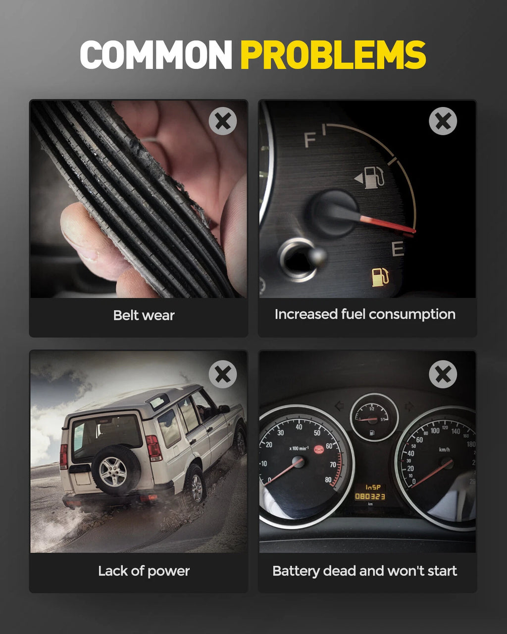 Alternator for Dodge Dart (2013–2016) 1.4L 2.0L 2.4L