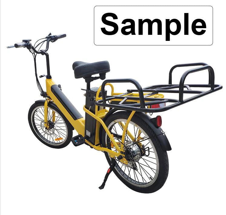 Metal Food Delivery Bag Rack for Motorcycle Scooter Electric Bike Bicycle