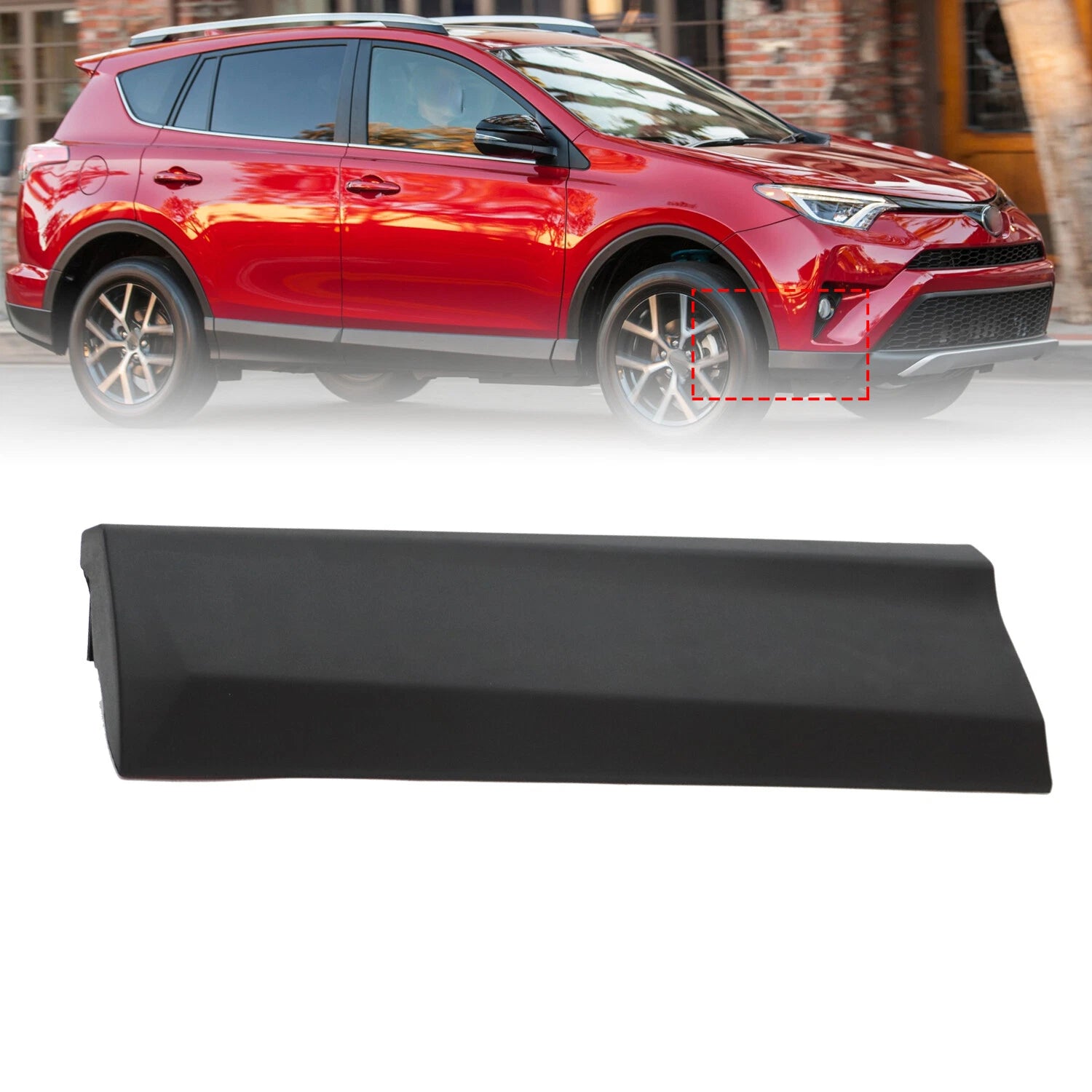 Rear Door Lower Molding Trim RH for Toyota RAV4 (2016–2018)