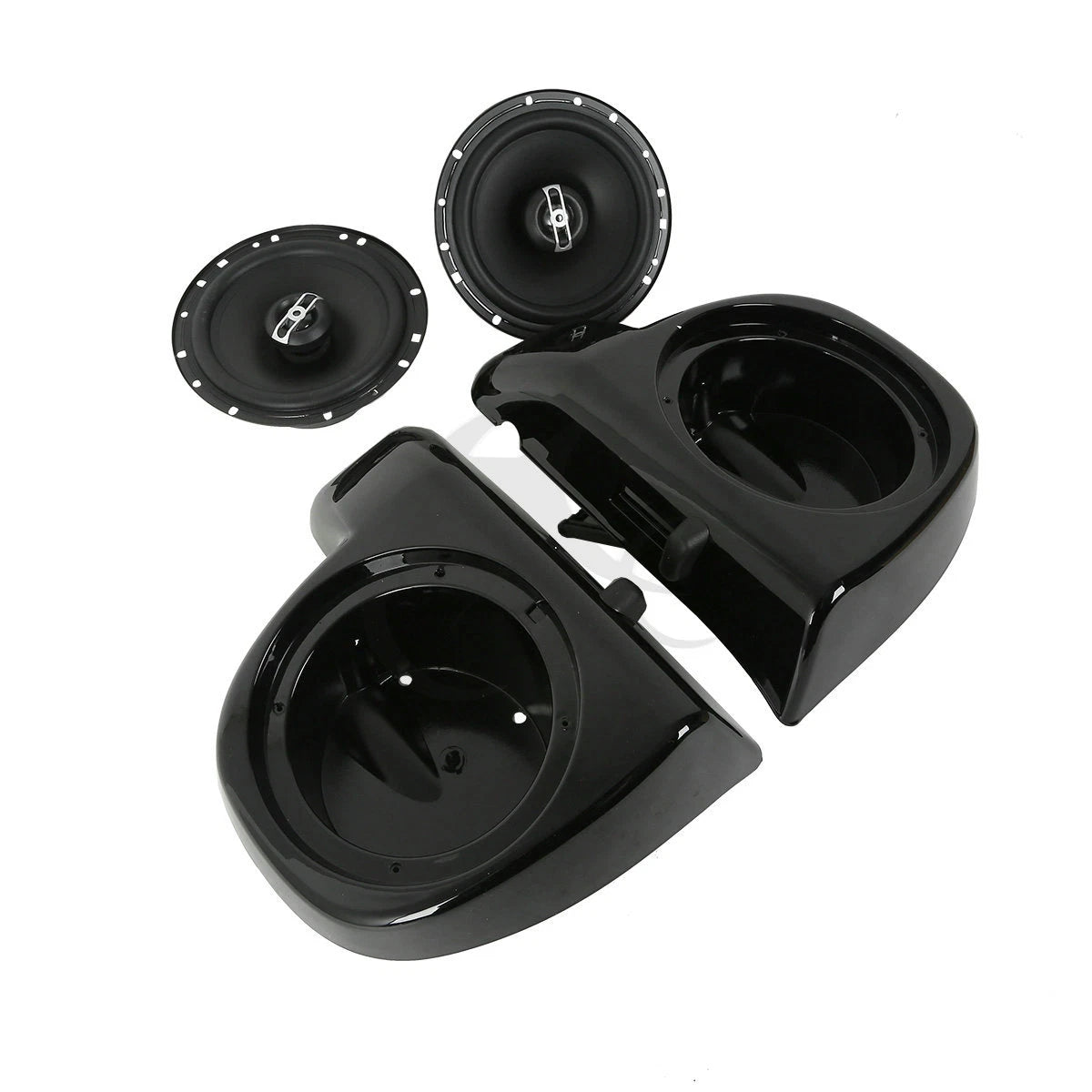 6.5" Lower Vented Fairings Speaker Glove Box for Harley Touring FLHT (2014–2024)