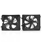 2X Cooling Fan Assembly with Shroud for Honda Odyssey (2011–2017)