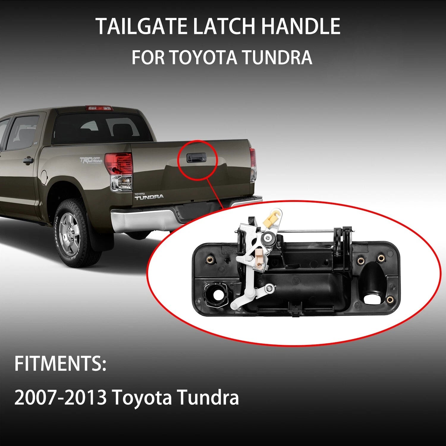 Tailgate Handle With Camera Hole For Toyota Tundra (2007-2013)