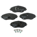 Set of 4 Low-Met Disc Brake Pads for Audi Q3, VW Arteon, Tiguan, Jetta (2011–2023)