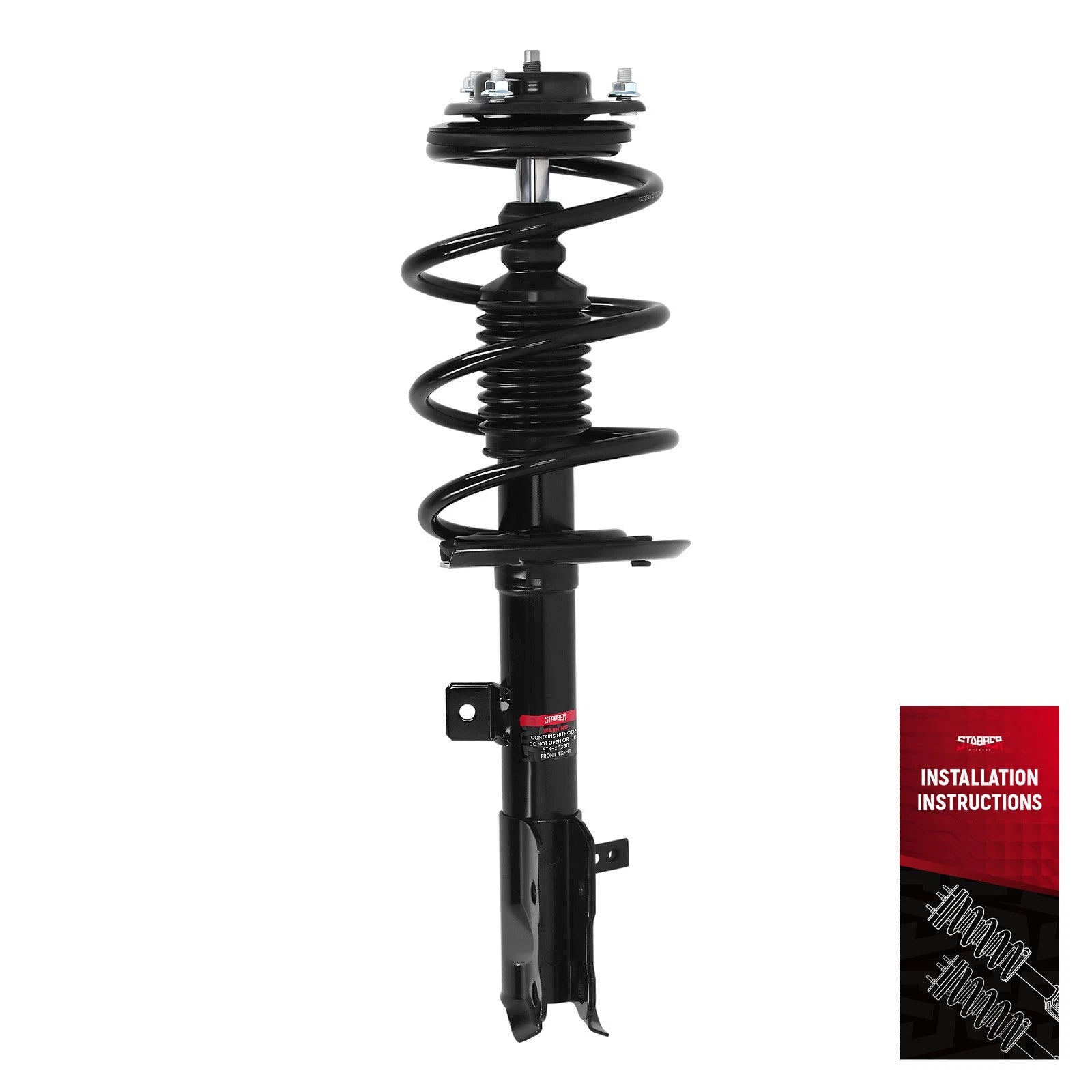Front Right Quick Complete Strut-Coil Spring for Dodge Caliber (2007–2012)