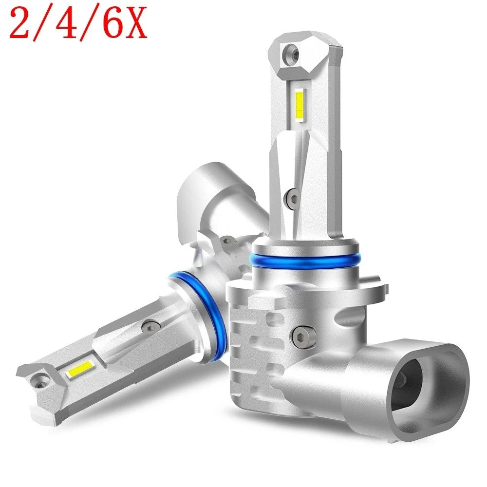 Set of 4 9006 LED Fog Light Bulbs for Lexus LS460 (2007–2012) 6000K White