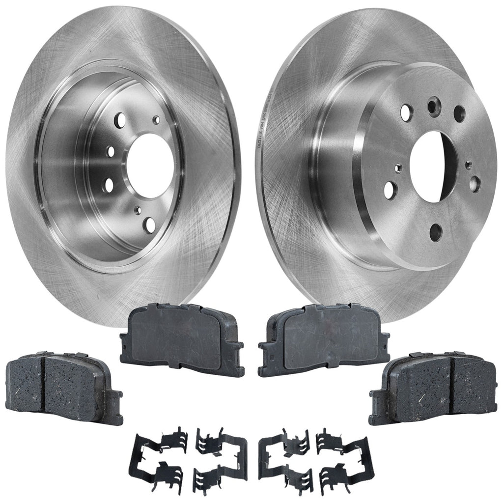Brake Disc and Pad Kit for Toyota Highlander (2001–2003)