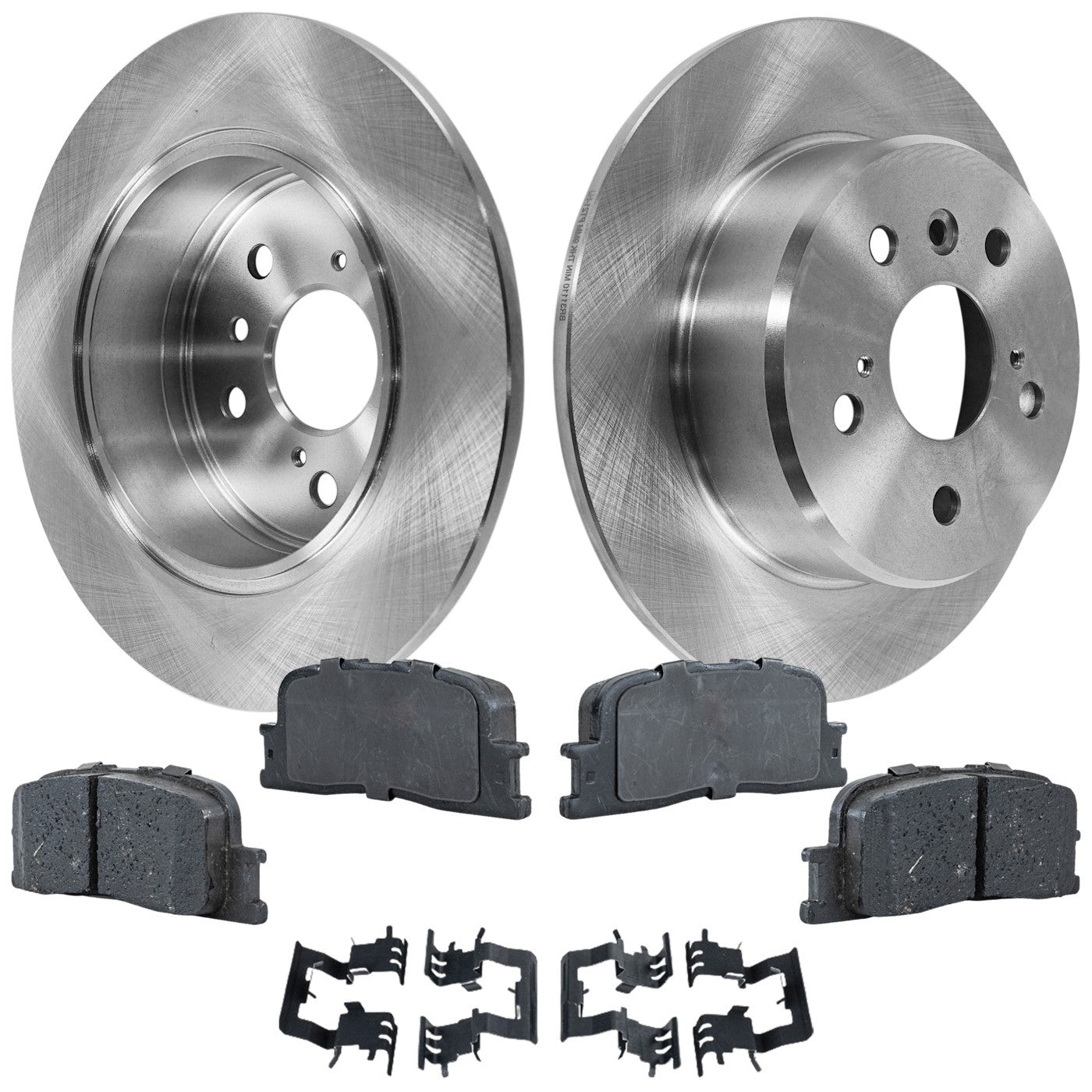 Brake Disc and Pad Kit for Toyota Highlander (2001–2003)
