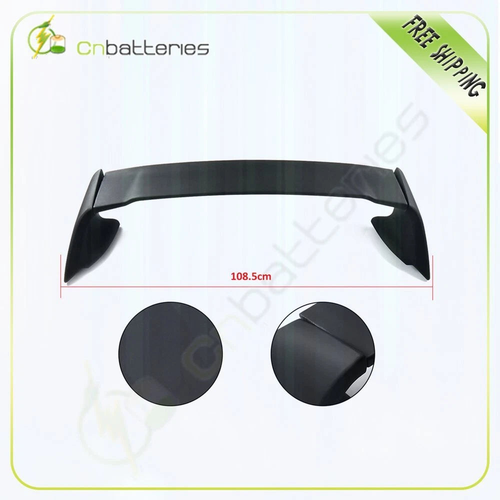 Rear Trunk Spoiler Wing for Honda Civic 4-DR (2012–2015) Unpainted Black