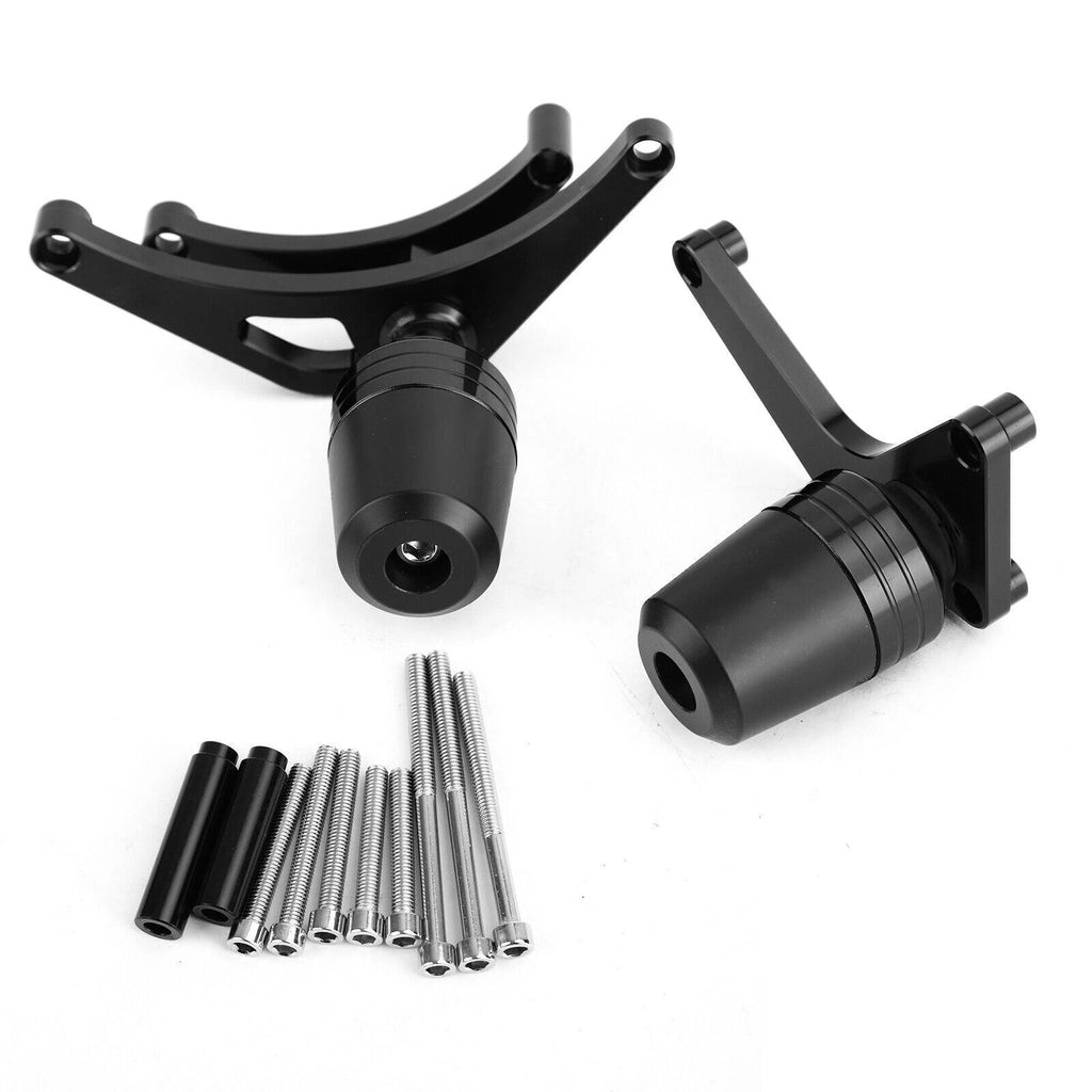 Black Frame Slider Anti Crash Protector for Ducati Supersport 939 (2017–2019)