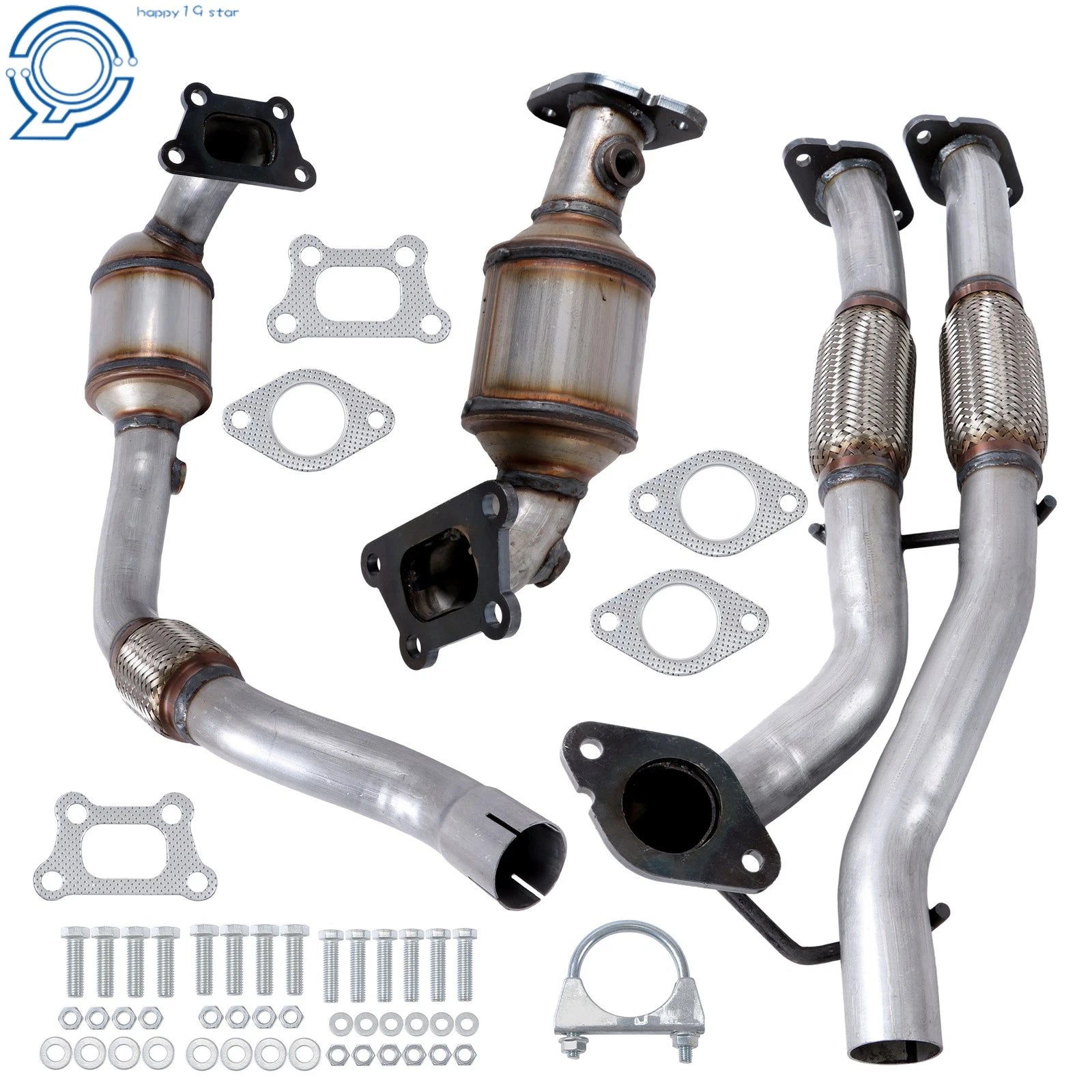 Front & Rear Catalytic Converter Set for Cadillac SRX 3.6L (2012–2016)