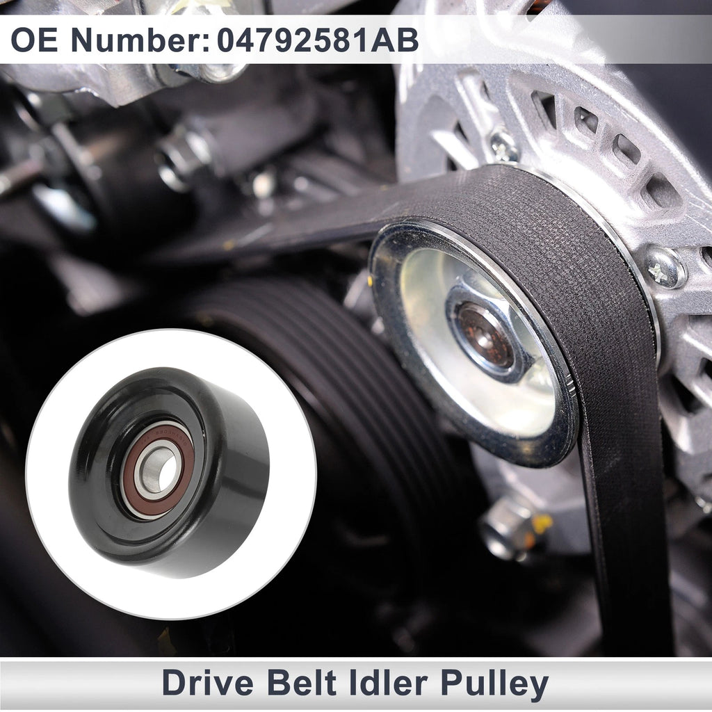 Drive Belt Idler Pulley for Chevrolet Silverado (2007–2016) No. 04792581AB