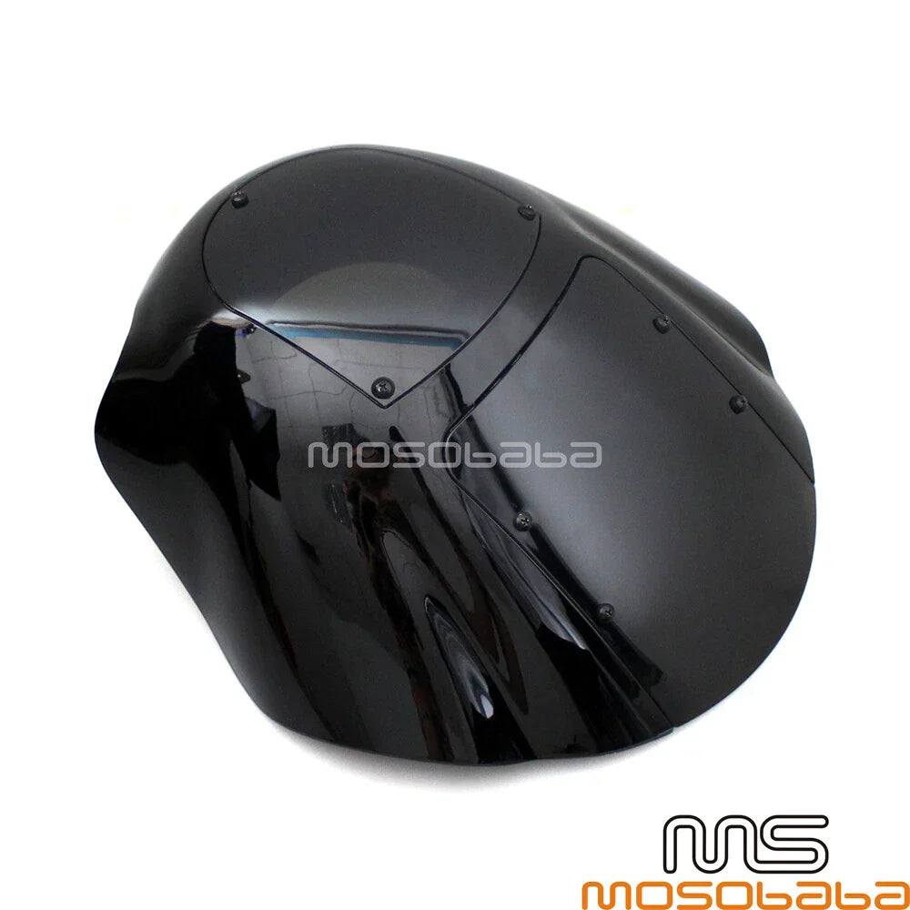 Headlight Fairing Windshield w/ 42-50mm Mount Clamp for Harley XL
