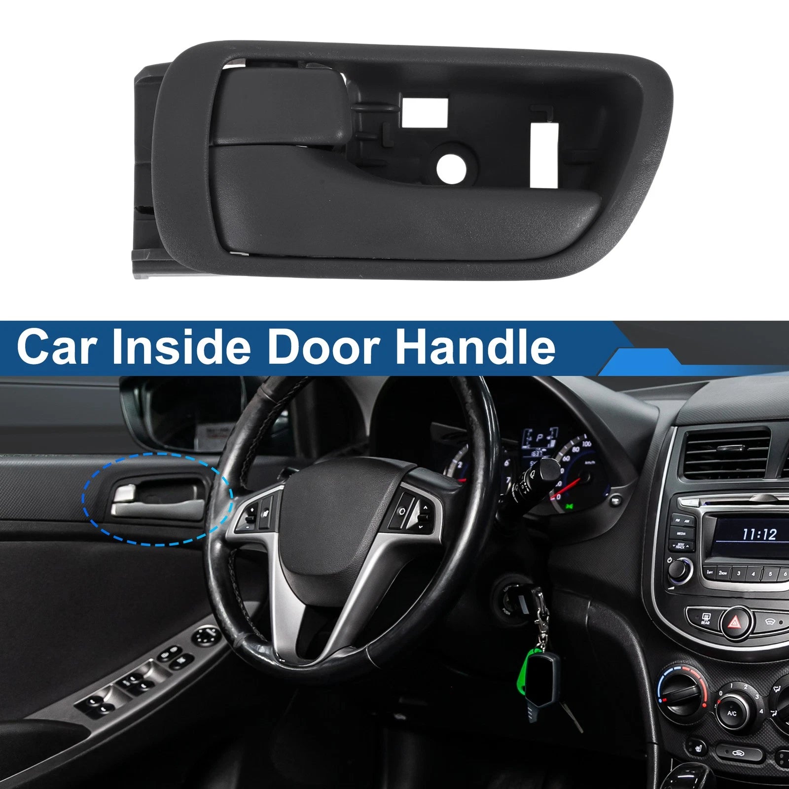 Front Passenger Side Interior Door Handle for Toyota Camry (2002–2006) No. 69206AA021