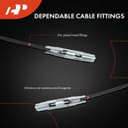 Intermediate Parking Brake Cable for Chevrolet Express 2500 GMC Savana (2003–2023)