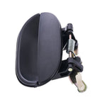 Textured Black Rear Left Outer Door Handle for Hyundai Excel X3 (1994-2000)