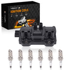 Ignition Coil & Spark Plug for Buick Lucerne 3.9L V6 (2009–2011)