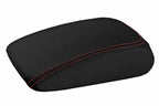 Armrest Cover for Audi A3 (2015–2020) Leather Red Stitch