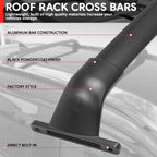 Roof Rack Cross Bar Cargo Carrier for Nissan Kicks (2017–2024)