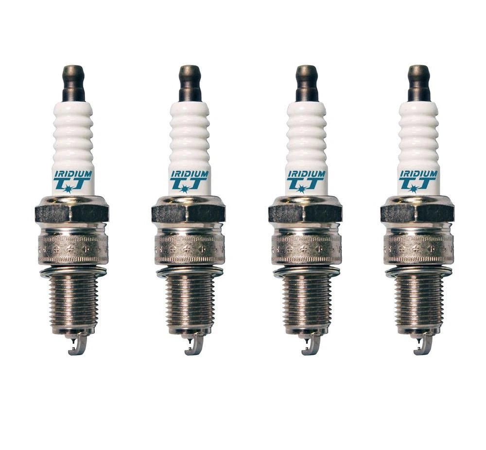 Set of 4 Denso Iridium TT Spark Plugs (Gap 0.040) for