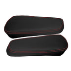 Leather Seat Armrest for Chevrolet Express 1500 2500 3500 (2003–2017) Red Stitch