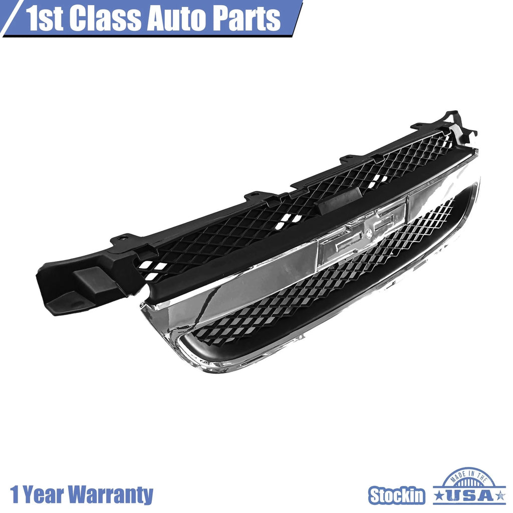 Chrome Black Grille Assembly for Chevrolet Aveo Sedan (2007–2011)