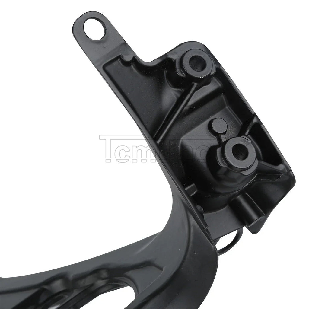 Front Upper Fairing Bracket - Black Aluminum for Honda CBR1000RR (2008-2016)