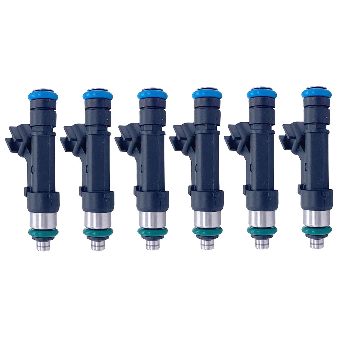 Set of 6 Fuel Injectors for Jeep Liberty Dodge Dakota (2002–2007)