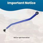 Adjustable Front Track Bar for Jeep Wrangler TJ & Cherokee XJ (1997–2006)