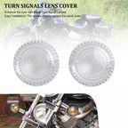 Turn Signal Lens Cover for Yamaha V-Star 1100, XVS650, Road Star (Clear)